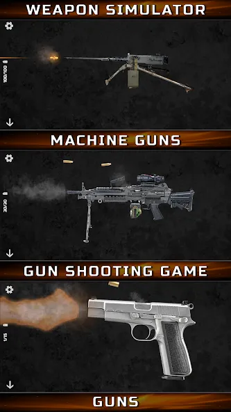 Gun Simulator : Tough Guns  [МОД Бесконечные деньги] Screenshot 3