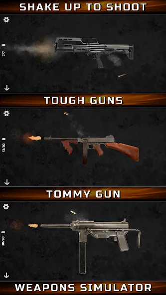 Gun Simulator : Tough Guns  [МОД Бесконечные деньги] Screenshot 5