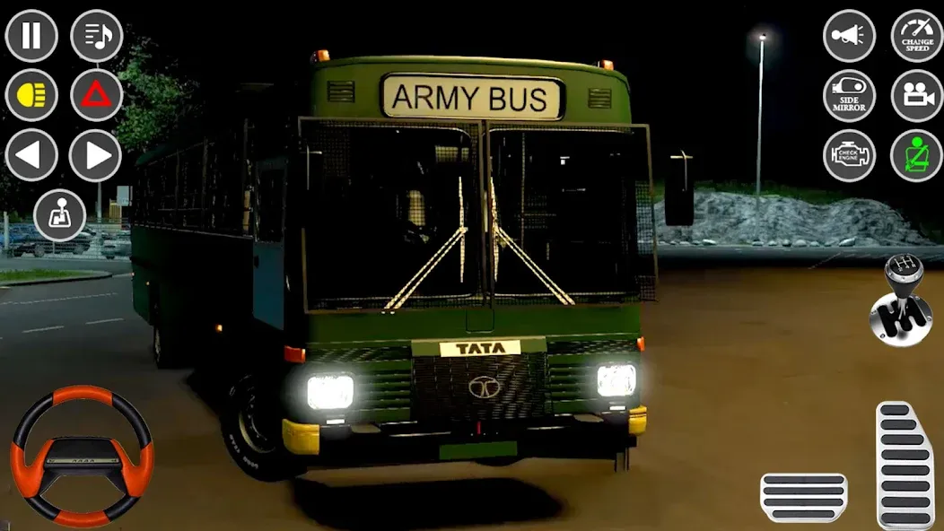 US Military Coach Simulator 3D  [МОД Много денег] Screenshot 1