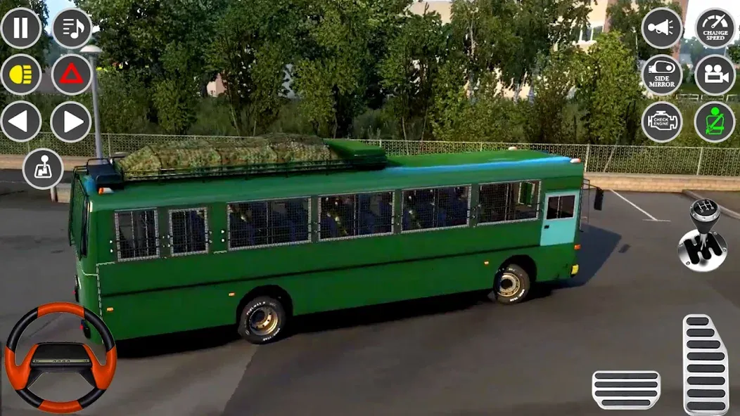 US Military Coach Simulator 3D  [МОД Много денег] Screenshot 4