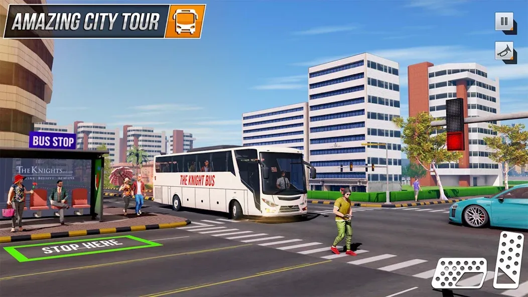 Modern Bus Simulator: Bus Game  [МОД Много денег] Screenshot 3