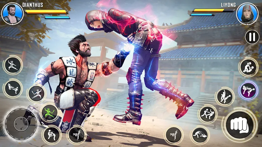 Kung Fu karate: Fighting Games  [МОД Menu] Screenshot 5