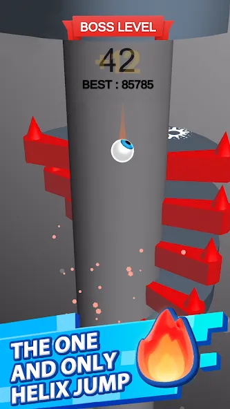 Helix Jump (Хеликс Джамп)  [МОД Mega Pack] Screenshot 1