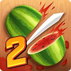 Взломанная Fruit Ninja 2 Fun Action Games (Фрут Ниндзя 2)  [МОД Бесконечные монеты] - полная версия apk на Андроид