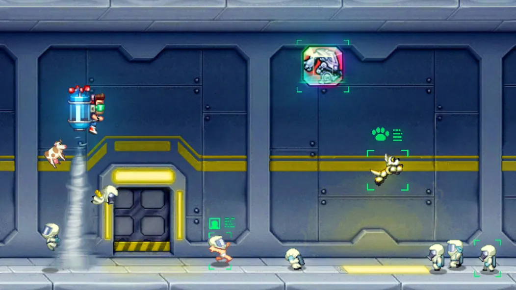 Jetpack Joyride (Джетпак Джойрайд)  [МОД Mega Pack] Screenshot 3