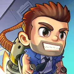 Взломанная Jetpack Joyride (Джетпак Джойрайд)  [МОД Mega Pack] - стабильная версия apk на Андроид