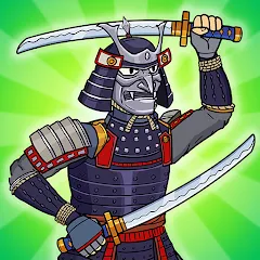 Взломанная Crazy Samurai (Крэйзи Самурай)  [МОД Unlocked] - полная версия apk на Андроид