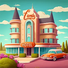 Взлом Merge Hotel: Family Story Game (Мердж Отель)  [МОД Menu] - последняя версия apk на Андроид