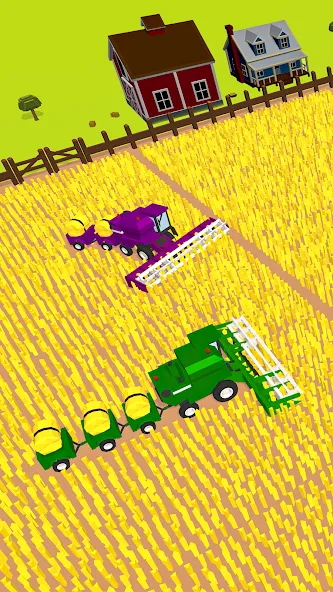 Harvest.io – 3D Farming Arcade  [МОД Меню] Screenshot 1