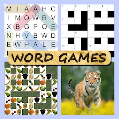 Взлом Word Games  [МОД Menu] - последняя версия apk на Андроид