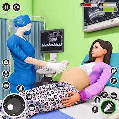 Взлом Pregnant Mom Simulator Games  [МОД Много монет] - полная версия apk на Андроид