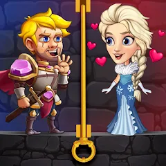 Скачать взлом Mr. Knight: Pin Puzzles  [МОД Menu] - полная версия apk на Андроид