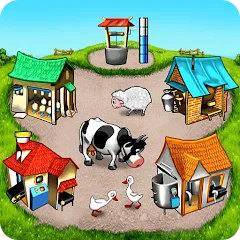 Взломанная Farm Frenzy：Legendary Classics  [МОД Mega Pack] - полная версия apk на Андроид