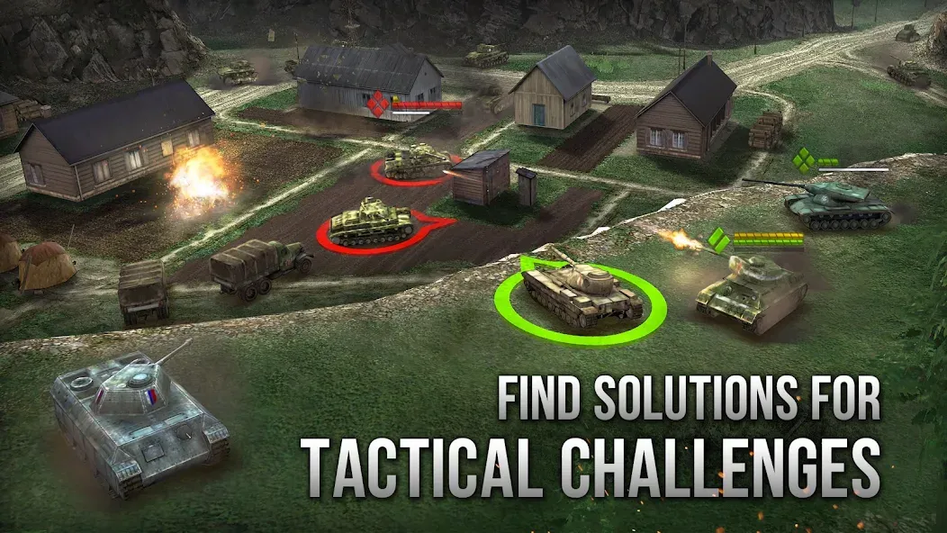 Armor Age: WW2 tank strategy (Армор Эйдж)  [МОД Бесконечные монеты] Screenshot 4