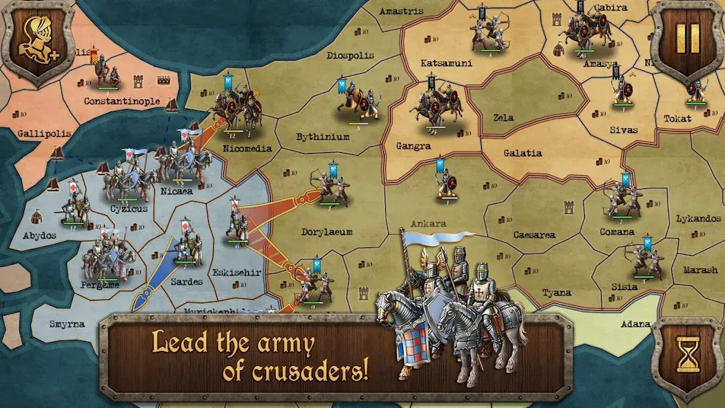 S&T: Medieval Wars  [МОД Бесконечные монеты] Screenshot 2
