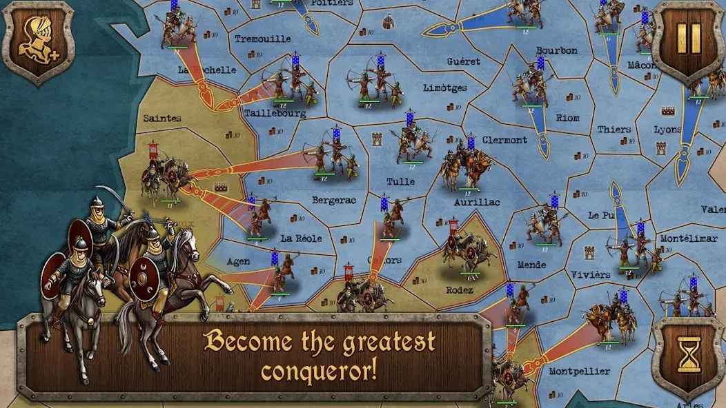 S&T: Medieval Wars  [МОД Бесконечные монеты] Screenshot 5