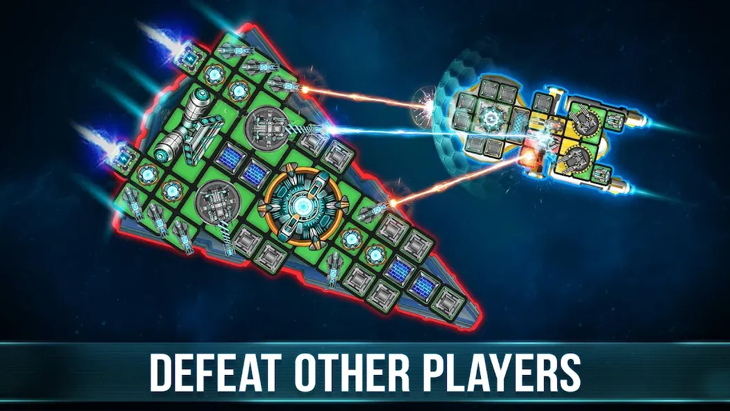 Space Arena: Construct & Fight (Спейс Арена)  [МОД Menu] Screenshot 2