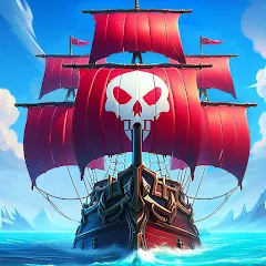 Скачать взлом Pirate Ships・Build and Fight  [МОД Все открыто] - стабильная версия apk на Андроид