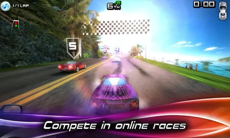 Race Illegal: High Speed 3D (Рейс Иллигал)  [МОД Бесконечные деньги] Screenshot 1