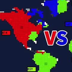 Взломанная Territory War (Территориальная война)  [МОД Все открыто] - полная версия apk на Андроид
