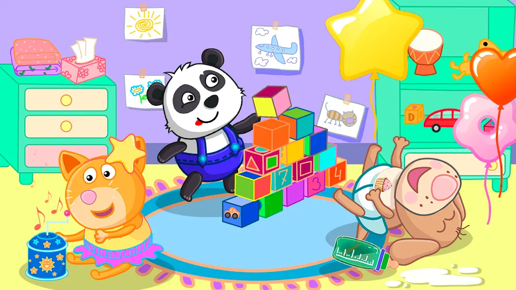 Baby Care Game  [МОД Бесконечные деньги] Screenshot 1