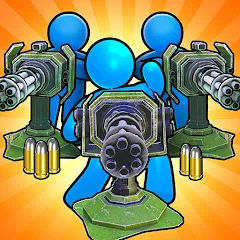 Взломанная Ammo Fever: Tower Gun Defense (Аммо Фивер)  [МОД Много монет] - полная версия apk на Андроид