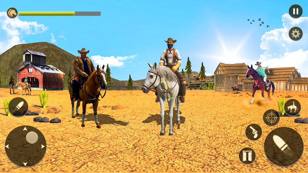 Horse Riding Rivals Horse Race (ХорсРайдинг Ривалс Лошадиные скачки)  [МОД Unlocked] Screenshot 5