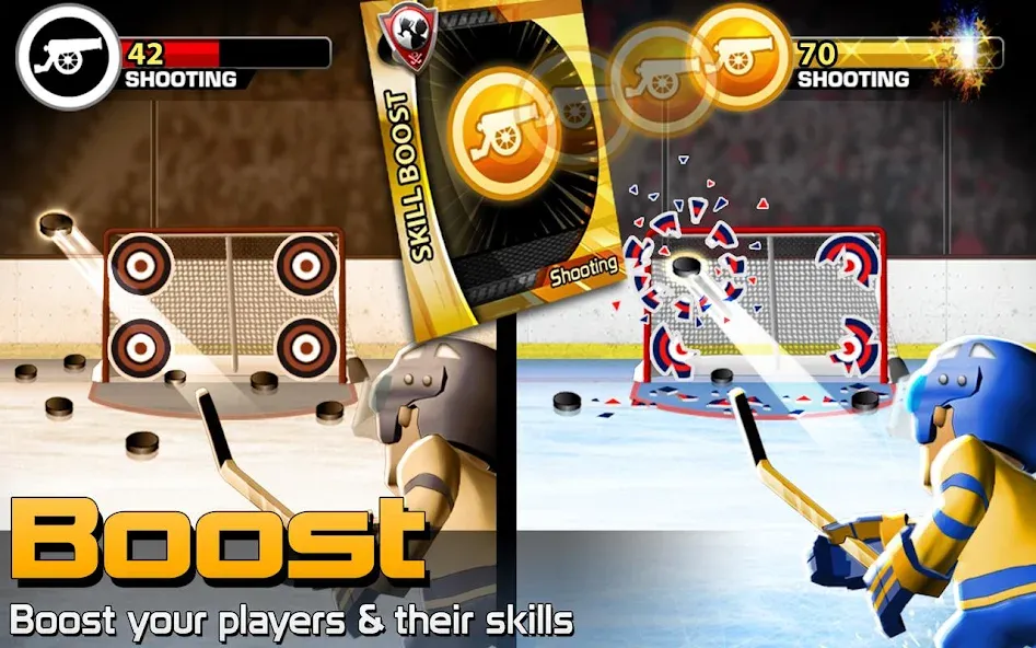 BIG WIN Hockey (БИГ ВИН Хоккей)  [МОД Много денег] Screenshot 2