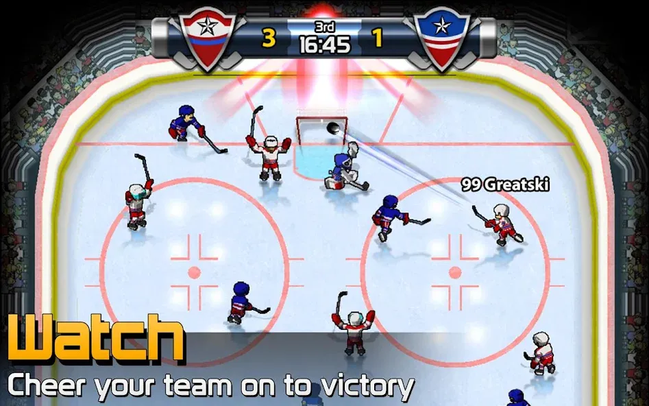 BIG WIN Hockey (БИГ ВИН Хоккей)  [МОД Много денег] Screenshot 3