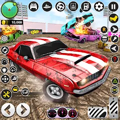 Скачать взлом X Demolition Derby : Car Games  [МОД Все открыто] - стабильная версия apk на Андроид