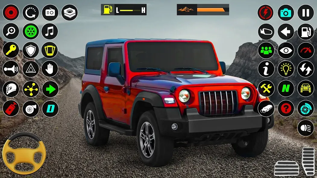 Offroad SUV: 4x4 Driving Game. (Оффроуд внедорожник)  [МОД Бесконечные монеты] Screenshot 2