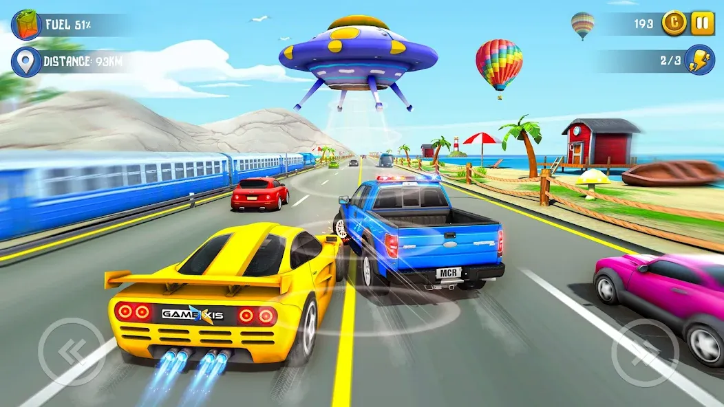 Mini Car Racing Game Legends  [МОД Много денег] Screenshot 2