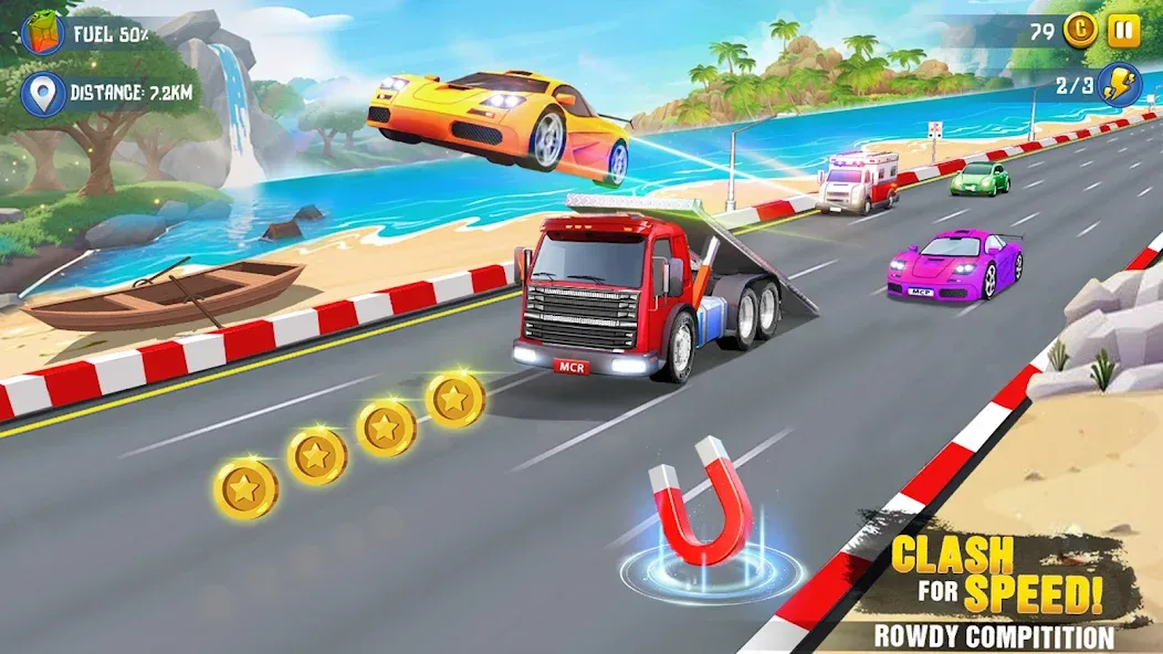 Mini Car Racing Game Legends  [МОД Много денег] Screenshot 3