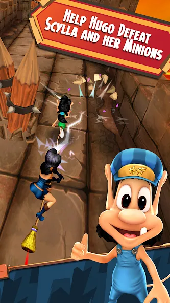 Hugo Troll Race 2: Rail Rush (Хуго Тролл Гонка 2)  [МОД Меню] Screenshot 3