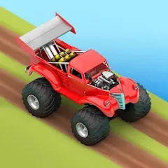 Скачать взломанную MMX Hill Dash 2 – Offroad Truc (ММХ Хилл Даш 2)  [МОД Все открыто] - стабильная версия apk на Андроид