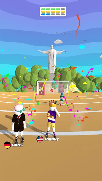 Goal Party - Soccer Freekick (Гоал Парти)  [МОД Меню] Screenshot 1