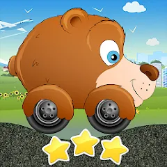 Скачать взломанную Racing car game for kids  [МОД Меню] - стабильная версия apk на Андроид