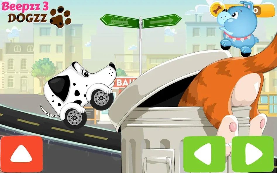 Racing games for kids - Dogs  [МОД Все открыто] Screenshot 3