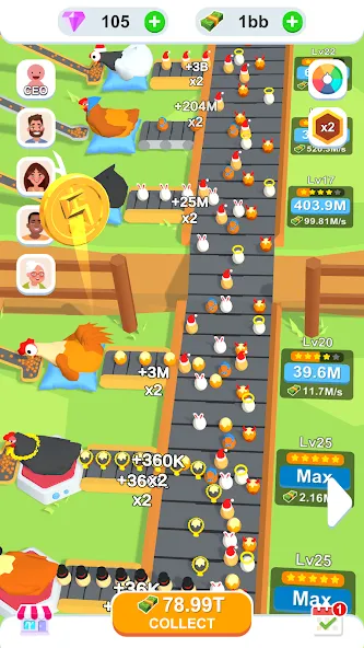 Idle Egg Factory  [МОД Menu] Screenshot 3