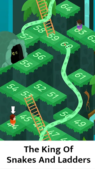 Snakes and Ladders Board Games  [МОД Unlocked] Screenshot 1