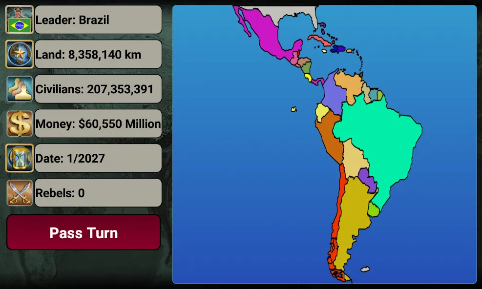 Latin America Empire  [МОД Меню] Screenshot 2