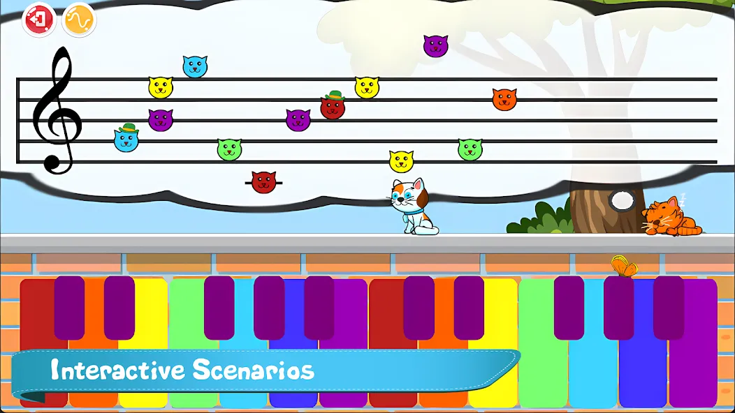 Cat Piano Meow - Sounds & Game  [МОД Бесконечные монеты] Screenshot 4