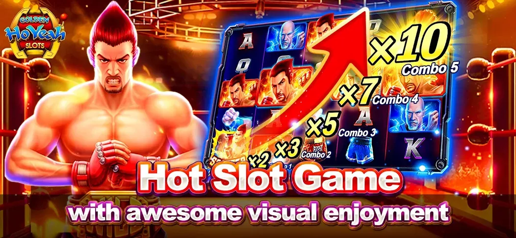 Golden HoYeah- Casino Slots (Голден ХоЯй)  [МОД Много денег] Screenshot 3