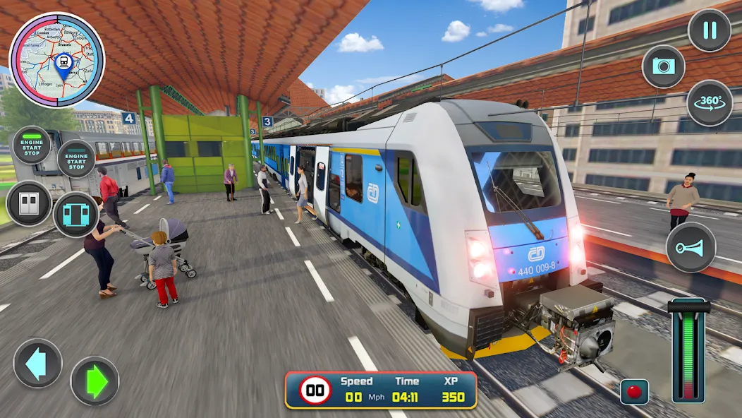 City Train Driver- Train Games  [МОД Mega Pack] Screenshot 2