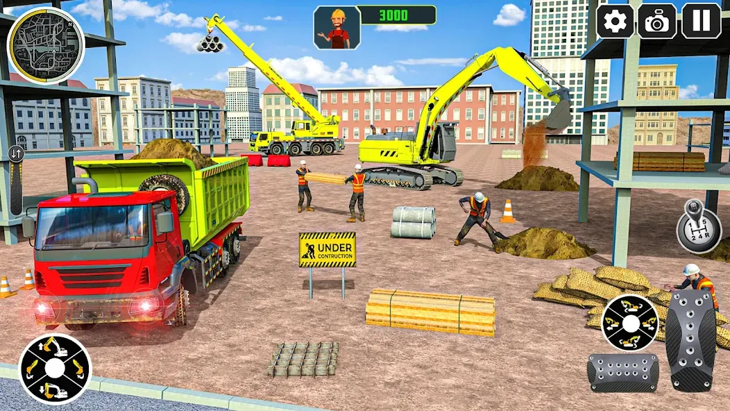 City Construction Simulator 3D  [МОД Бесконечные монеты] Screenshot 4