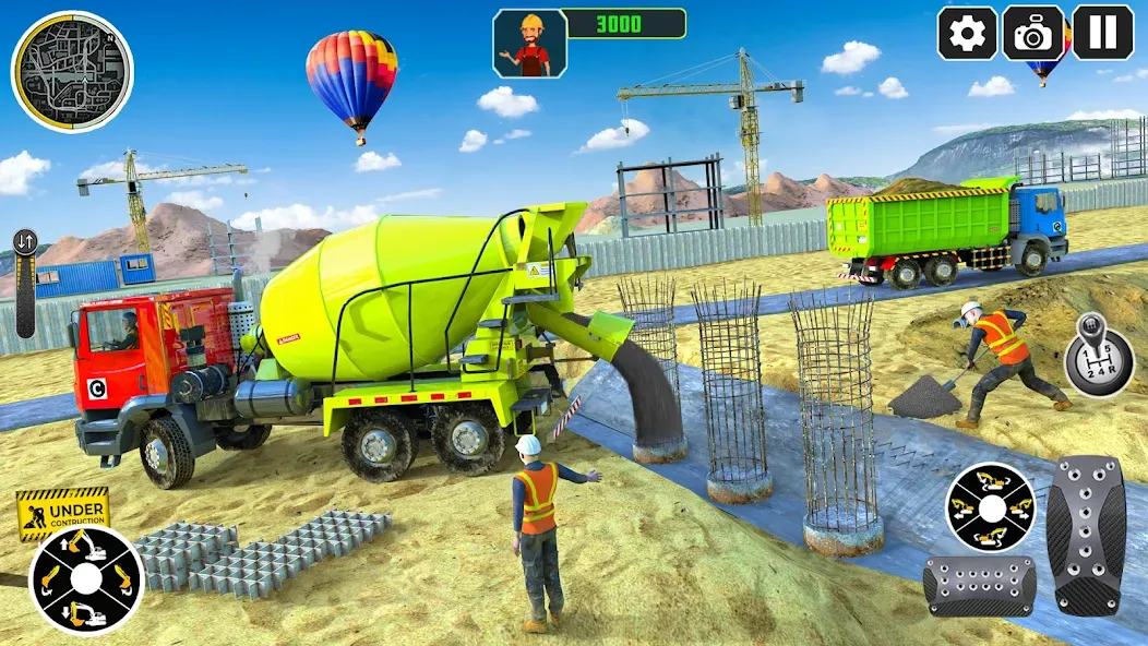 City Construction Simulator 3D  [МОД Бесконечные монеты] Screenshot 5