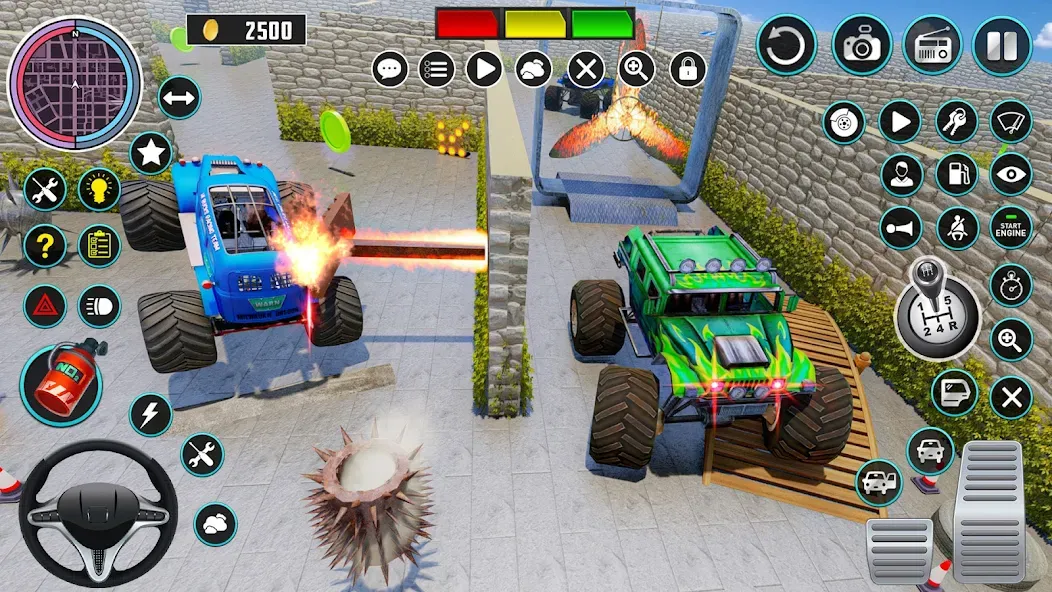 Monster Truck Maze Puzzle Game  [МОД Много монет] Screenshot 4