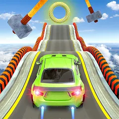 Скачать взлом Mega Ramp Car Stunts Race Game  [МОД Меню] - полная версия apk на Андроид