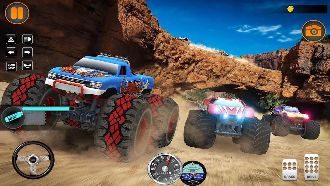 Monster Truck Off Road Racing  [МОД Много денег] Screenshot 4