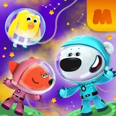 Скачать взлом Be-be-bears in space  [МОД Все открыто] - стабильная версия apk на Андроид